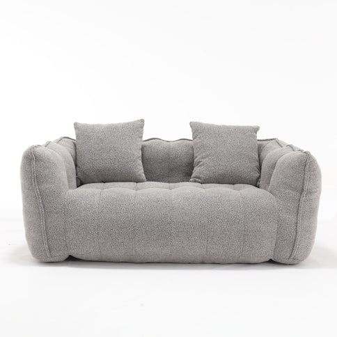 Cozy Beanbag Chair With High Resilience Foam Core For 2