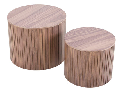 Handcrafted Nested Table Set, 2 Pieces