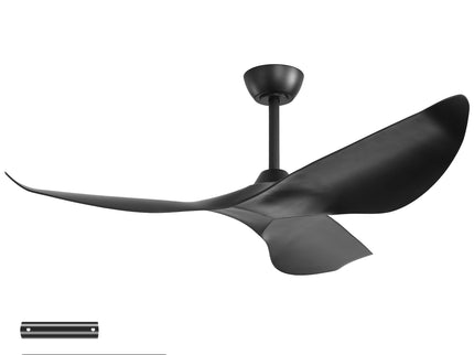 38" Ceiling Fan Without Light With DC Motor And Remote Control