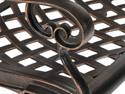 Spencer - Cast Bench - Copper
