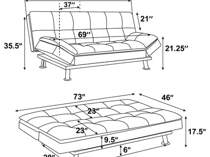 Larkin - Upholstered Sofa Bed