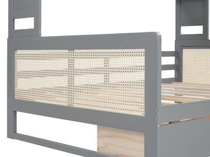 Daybed And All In One Cabinet And Shelf