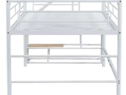 Loft Bed With Storage Stairs And Metal Frame