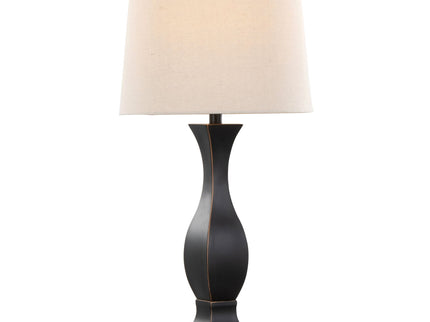 Riley - Contemporary Table Lamp (Set of 2) - Oil Rubbed Bronze / Oat