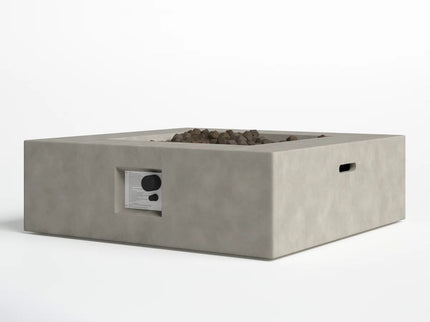 Streamlined Aesthetic Outdoor Fire Pit Table