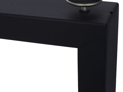 Square Table Legs, Wide Metal Table Legs, Heavy Duty Steel Desk Legs Table Leg Dining Table Legs Coffee Desk Leg (Set of 2)