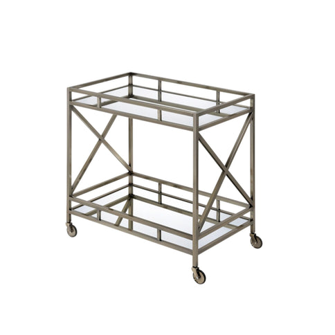 Kristensen - Serving Cart - Antique Gold