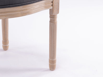 French Country Dining Chairs & Round Back (Set of 2)
