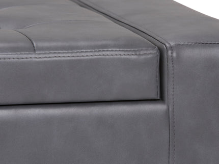 Laredo - Contemporary Large Storage Ottoman