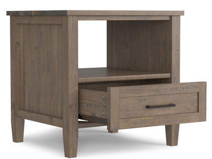 Ela - End Table - Brown