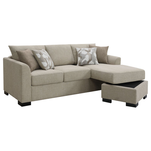 Pacheco - Sleeper Sectional Chaise Sofa