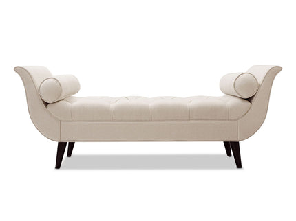 Alma - Tufted Flared Arm Entryway Bench