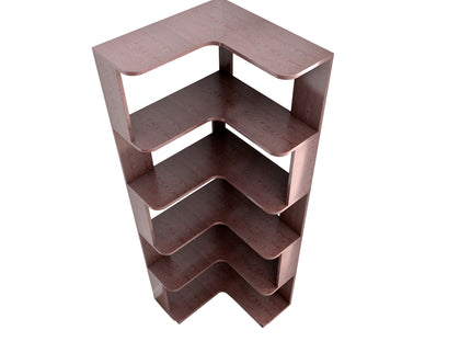 L-Shaped Corner Bookshelf