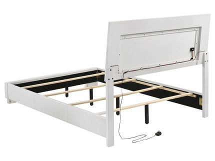 Felicity - LED Panel Bed With Built In Lighting