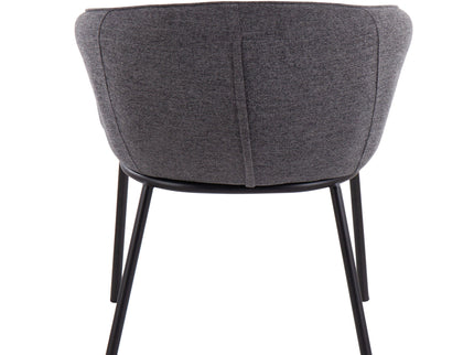 Ashland - Contemporary Chair - Black / Charcoal