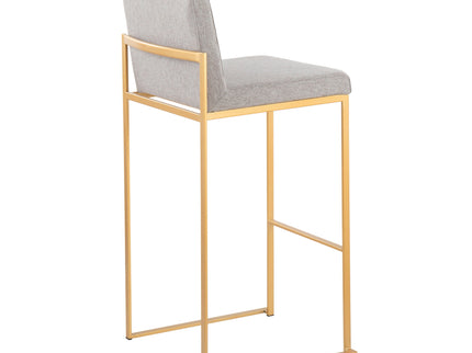 Fuji - Contemporary Design High Back Barstool