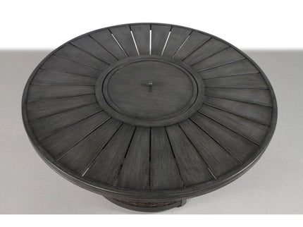 Cassara Resort - Propane Outdoor Fire Pit Table - Brown