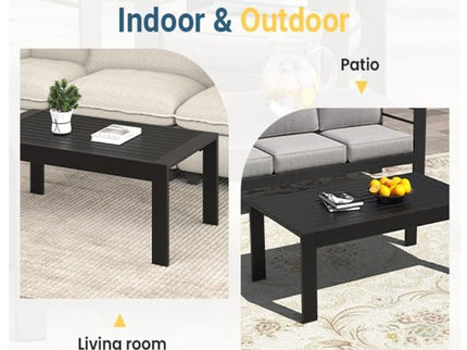Outdoor Patio Set With All-Weather Thick Cushions