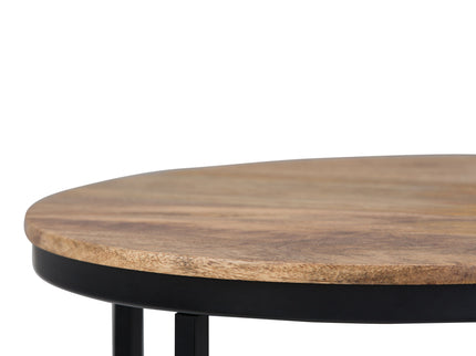 Jenna - Handcrafted Round Side Table