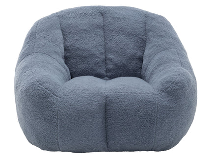 Comfy Bean Bag Chair With Memory Foam Filler, Tufted Soft