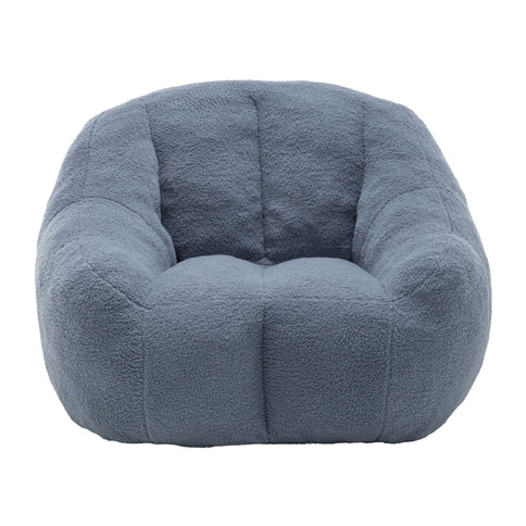 Comfy Bean Bag Chair With Memory Foam Filler, Tufted Soft