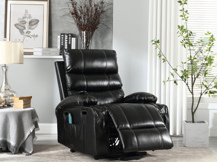 Cozy Electric Power Lift Recliner Chair Sofa For Elderly With Vibration Massage And Lumbar Heat