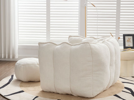 Soft Bean Bag Chair With High Resilient Foam