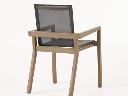 Belfast - Dining Chair With Acacia Wood Frame And Seating (Set of 2)