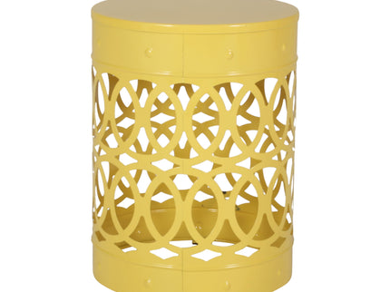 Outdoor Metal S/2 End Table