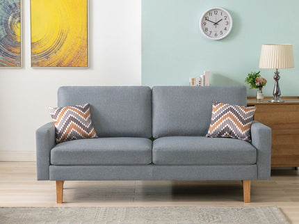 Bahamas - Minimalistic Sofa With 2 Throw Pillows
