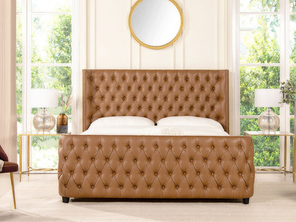 Brooklyn - Tufted Panel Bed Headboard And Footboard Set