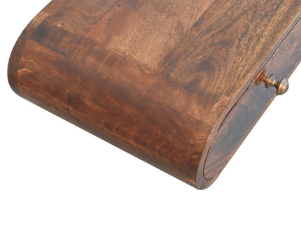 Wall Mounted Console Table - Walnut