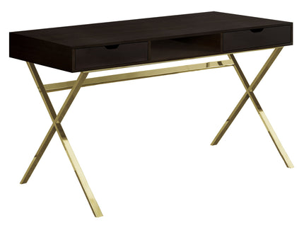 Computer Desk For Home Office, Laptop, Storage Drawers, Contemporary & Modern - Espresso