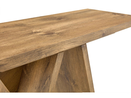 Console Table With V - Shaped Base
