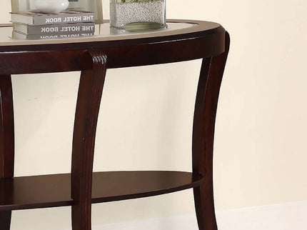 Table With Tempered Glass Shelf