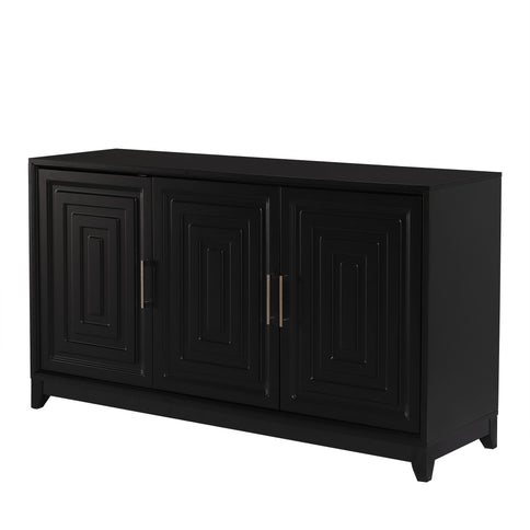 TV Stand, Media Console Cabinet With 2 Spacious Storage Space