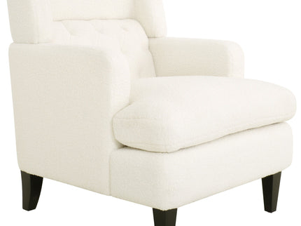 Upholstered Accent Chair Tufted Armchair For Living Room And Bedroom