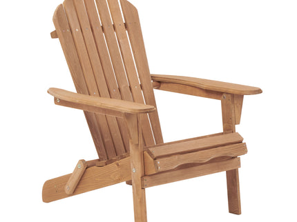 Oversize Outdoor Folding Adirondack Chair, Patio Chair For Garden