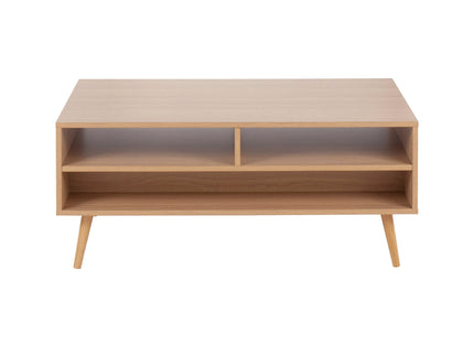 Astro - Contemporary Coffee Table - Natural / White