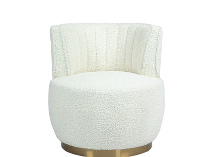 360 Degree Swivel Cuddle Barrel Accent Sofa Chair