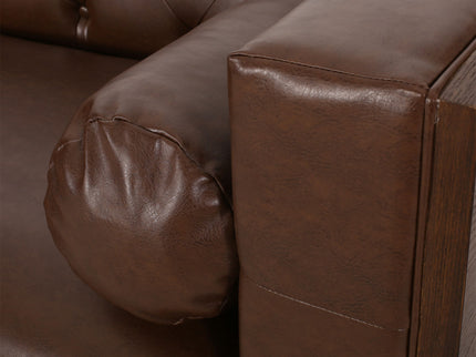 Contemporary 3 Seater Sofa With Tufted Design