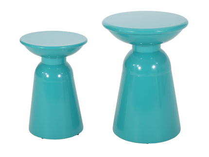 Serenita - Outdoor Side Tables With Flared Design (Set of 2)