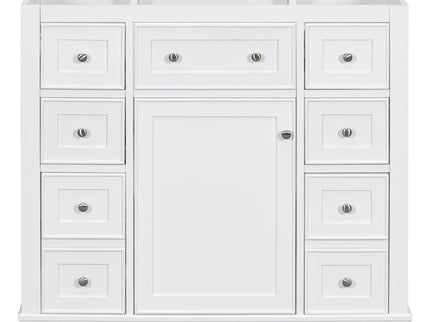 Modern Bathroom Vanity Base Only With 1 Cabinet And 6 Drawers