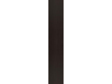 Rectangular Bookcase Tall Slim Storage With 9 Shelves - Brown