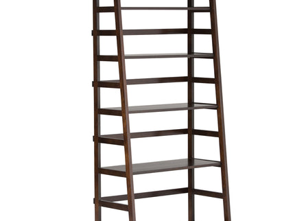 Acadian - Handcrafted Ladder Shelf Bookcase