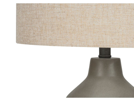 Lighting, Table Lamp, Concrete, Contemporary