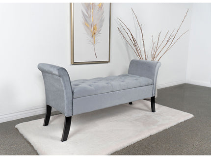 Pasley - Rolled Arm Storage Bench