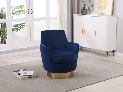 Teddy Swivel Barrel Chair, Swivel Accent Chairs Armchair For Living Room