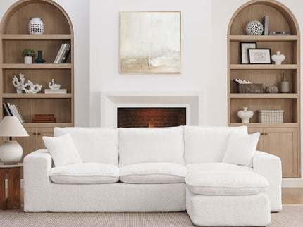Sectional Sofa With Moveable Ottoman