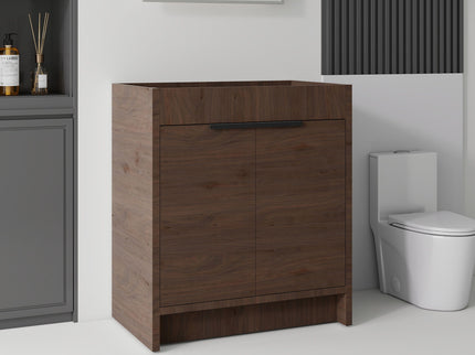 Freestanding Bathroom Vanity Cabinet With Soft Close Doors, Cabinet Only